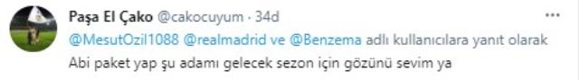Mesut'un Benzema paylaşımını, F.Bahçeli taraftarlar çok farklı yorumladı: Fener'e geliyor