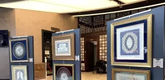 Başakşehirli kadın sanatçılardan altın değerinde tezhip sergisi