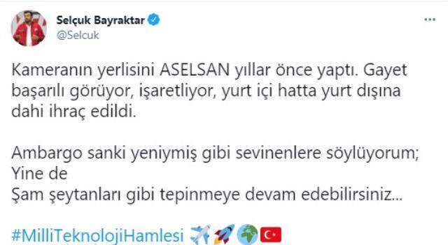 Selçuk Bayraktar ilk kez bu kadar kızdı: Şam şeytanları gibi tepinmeye devam edebilirsiniz