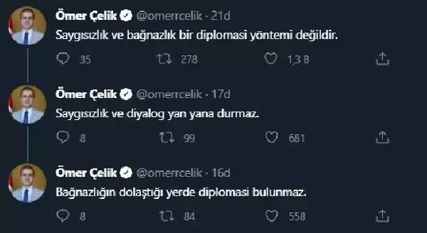 AK Parti'den skandal açıklamalara imza atan Yunan Bakan Dendias'a tepki: Saygısızlık ve bağnazlık, diplomasi yöntemi değildir