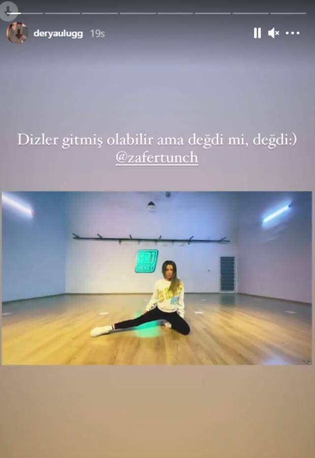 Derya Uluğ sevenlerini korkuttu Derya Uluğ sevenlerini korkuttu