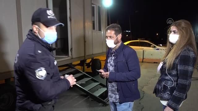 Trafikte HES sorgulaması: Temaslı baba ve kızını ağır ceza!