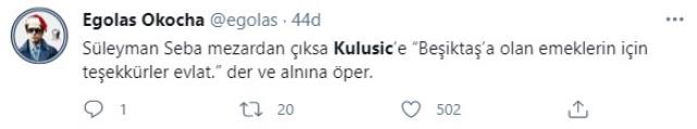 Kulusic'in kendi kalesine attığı goller sonrası sosyal medya yıkıldı: Heykeli dikilsin