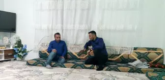 TÜGŞAV Şırnak Şube başkanı şehit ailesi ile iftar açtı
