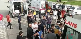 Asansör 11'inci kattan yere çakıldı, baba oğlunu kucağına alarak kurtardı