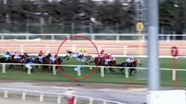 Adana'daki at yarışlarında feci bir kaza daha: 4 jokey düştü, 3'ü hastaneye kaldırıldı