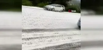 Dakikalar içerisinde kent beyaza büründü