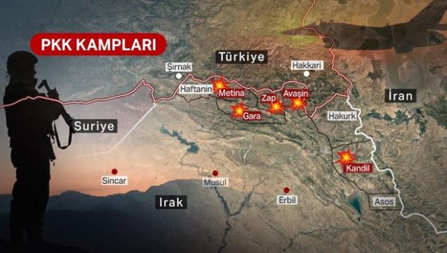 Pençe operasyonlarında 120 hedef vuruldu, 31 terörist etkisiz hale getirildi