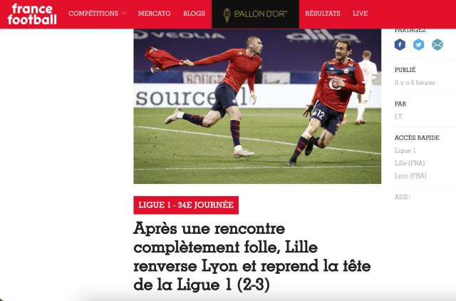 Fransa'da manşetleri Burak süsledi, ülkenin en önemli spor gazetesi L'Equipe, 'Türk yıldız sayesinde şampiyonluğa' başlığını attı