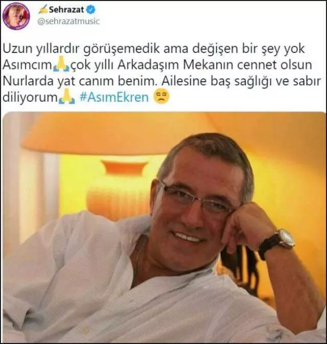 Ünlü müzisyen Asım Ekren hayatını kaybetti