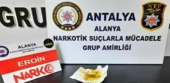 Alanya'da otel odasına uyuşturucu baskını