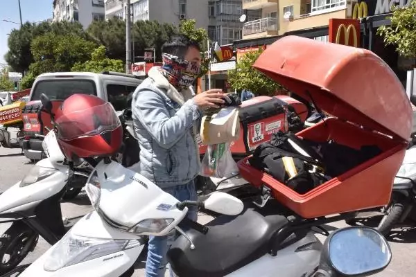 Pandeminin gözde mesleği; motosikletli kurye! Aylık 6 bin TL maaş alıyorlar