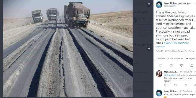 Sosyal medya akımını uyan AK Partili vekil fena hata yaptı! Türkiye diye Afganistan'daki yolu paylaştı Sosyal medya akımını uyan AK Partili vekil fena hata yaptı! Türkiye diye Afganistan'daki yolu paylaştı