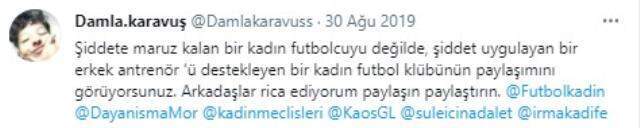 Kadına şiddet davası devam eden teknik direktör Efe Mehmet Aydın'a ödül verildi Kadına şiddet davası devam eden teknik direktör Efe Mehmet Aydın'a ödül verildi