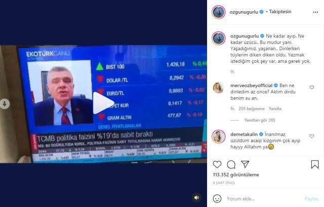 Şarkıcı Özgün, enflasyonu özürlü çocuğa benzeten rektör Murat Ferman'a tepki gösterdi Şarkıcı Özgün, enflasyonu özürlü çocuğa benzeten rektör Murat Ferman'a tepki gösterdi