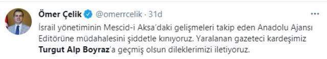 Anadolu Ajansı çalışanları, İsrail polisinin Mescid-i Aksa'daki müdahalesinde yaralandı Anadolu Ajansı çalışanları, İsrail polisinin Mescid-i Aksa'daki müdahalesinde yaralandı