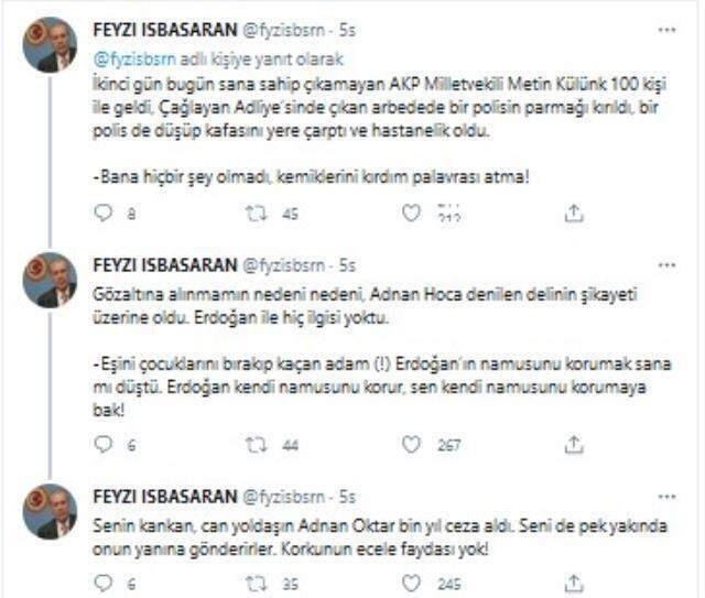 Sedat Peker'in 'Kemiklerini kırdırdım' dediği Feyzi İşbaşaran'dan yeni yanıt: Adamın 4 saat tutulduğu odada altına işedi