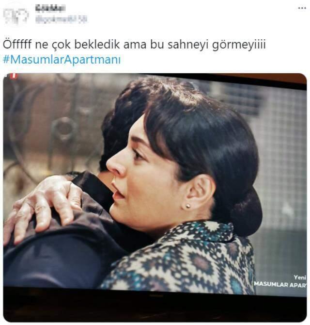 Masumlar Apartmanı'nda izleyicileri ekrana kilitleyen sahne! Safiye, Naci'ye sarıldı