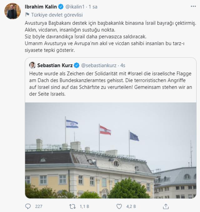 Avusturya Başbakanı Kurz'dan skandal hareket! Başbakanlık binasına İsrail bayrağı çektirdi