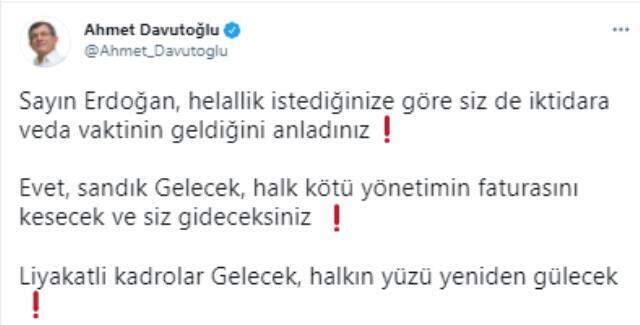 Erdoğan'ın 'helalleşelim' çağrısına muhalefet tek şart sundu! Sanki söz birliği etmişler