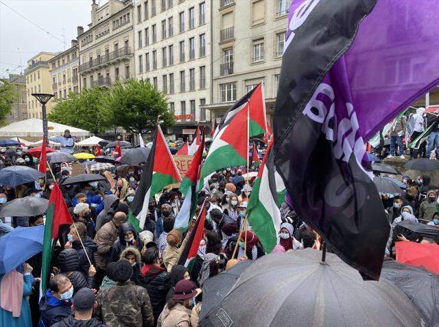 İsrail'in saldırılarına dünyadan tepki var! 11 ülkede protesto yürüyüşleri düzenlendi