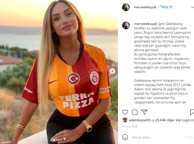 Adem Büyük'ün eşinden Galatasaraylılara tepki: Ne yapacaktı, maçı mı satacaktı!