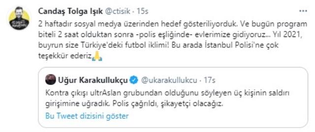 Ünlü yorumcu Uğur Karakullukçu'ya saldırı girişimi! Güvenlik kameralarına saniye saniye yansıdı