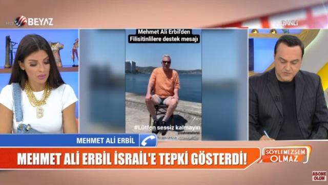 Mehmet Ali Erbil Filistin'e karşı yapılan zulme sessiz kalan ünlülere isyan etti Mehmet Ali Erbil Filistin'e karşı yapılan zulme sessiz kalan ünlülere isyan etti