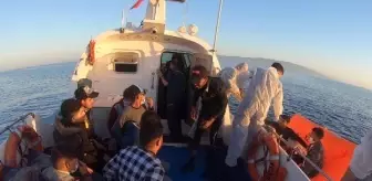 Datça'da 25 kaçak göçmen kurtarıldı