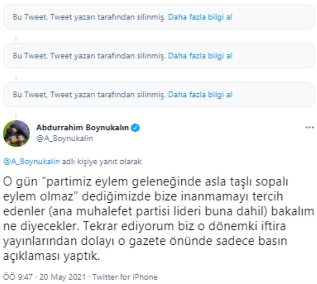 Peker'in Hürriyet gazetesi itirafından sonra açıklama yapan AK Partili Boynukalın: Çok rahatladım