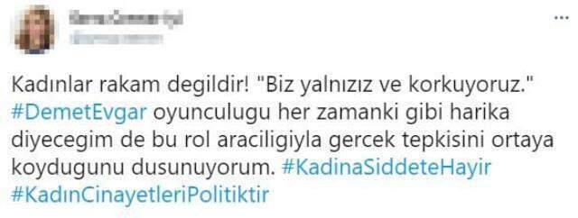 Demet Evgar'ın Alev Alev dizisindeki kadına şiddete tepki sahnesine Twitter'da övgü yağdı