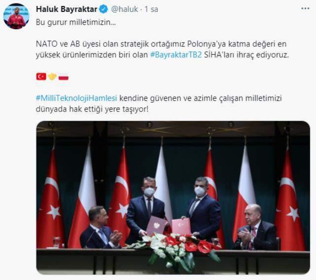 Bayraktar TB2 SİHA'lar Polonya'ya ihraç edilecek