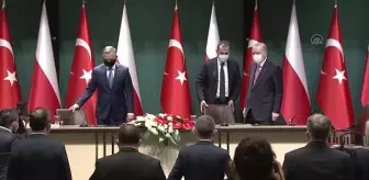 Son dakika haberi... Cumhurbaşkanı Erdoğan-Polonya Cumhurbaşkanı Duda ortak basın toplantısı - İkili anlaşmalar imzalandı