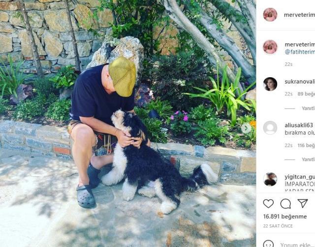Fatih Terim'in kızı Merve Bodrum'dan paylaştı, o kareye yorum yağdı Fatih Terim'in kızı Merve Bodrum'dan paylaştı, o kareye yorum yağdı