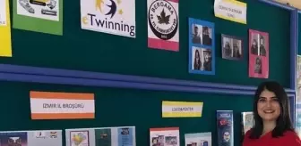 Bergama'da ortaokul öğrencileri 'eTwinning' projesi ile dijital yolculuğa çıktı