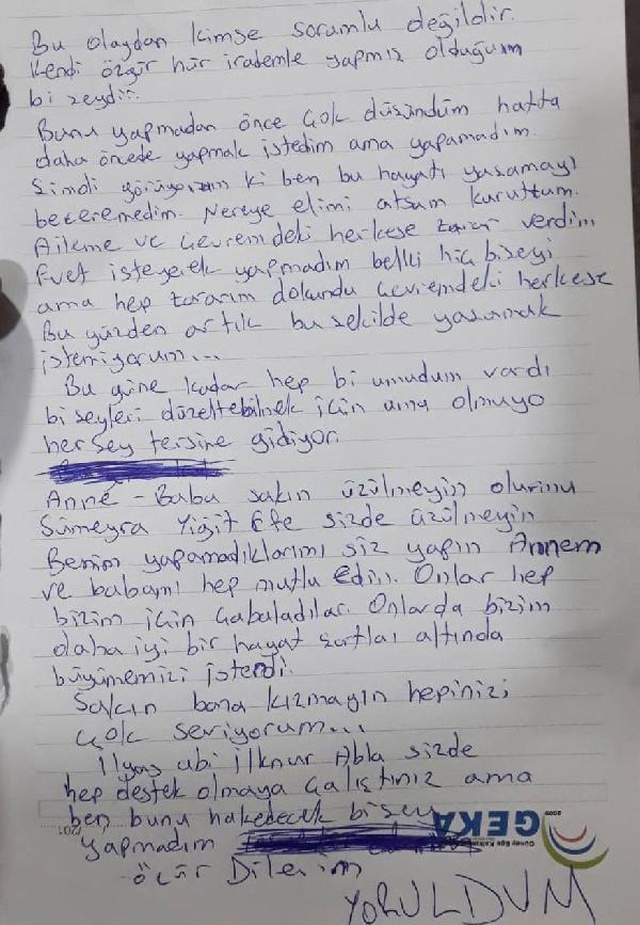 Sağlık çalışanı, damardan ilaç alarak intihar etti: Yaşamayı beceremedim