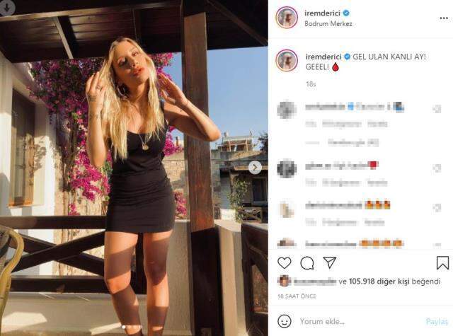 Yalnızlığı canına tak eden İrem Derici veryansın etti: Artık sevilmek istiyorum Yalnızlığı canına tak eden İrem Derici veryansın etti: Artık sevilmek istiyorum