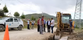 Hadim'de elektrik hatları yer altına alınıyor