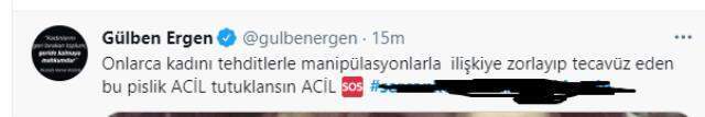 Cinsel taciz iddiası sosyal medyayı ayağa kaldırdı! Binlerce vatandaş 'tutuklansın' çağrısında bulundu Cinsel taciz iddiası sosyal medyayı ayağa kaldırdı! Binlerce vatandaş 'tutuklansın' çağrısında bulundu