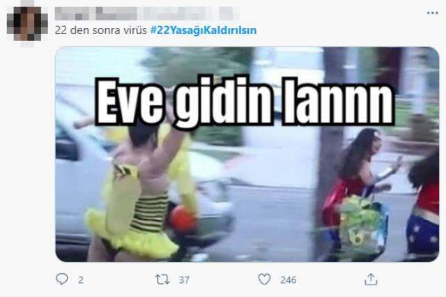 Hafta içi 22.00-05.00 saatleri arasında getirilen sokağa çıkma kısıtlaması kararı sosyal medyada tartışma yarattı Hafta içi 22.00-05.00 saatleri arasında getirilen sokağa çıkma kısıtlaması kararı sosyal medyada tartışma yarattı