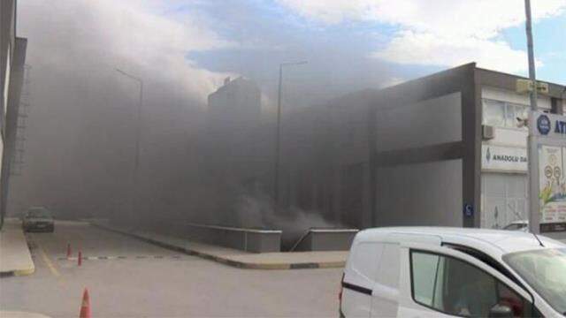 Dumanlar gökyüzünü kapladı! Ankara'da kimyasal madde fabrikası alev alev yanıyor Dumanlar gökyüzünü kapladı! Ankara'da kimyasal madde fabrikası alev alev yanıyor