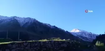 Rize'nin yaylalarında Haziran ayında kar sürprizi