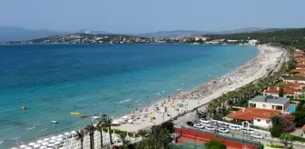 Ünlü tatil merkezi Çeşme'de bütün oteller hizmet vermeye hazır