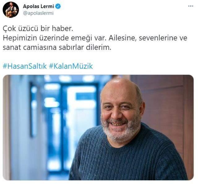 Yapımcı Hasan Saltık'ın ani ölümü sanat dünyasını yasa boğdu