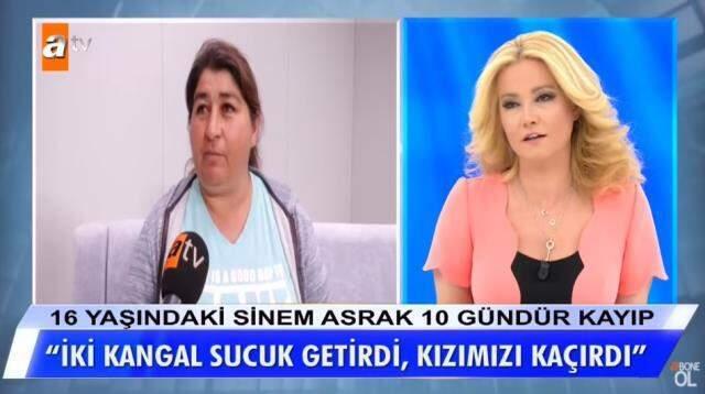 Müge Anlı'ya çıkan anneden canlı yayına damga vuran sözler: Kızım büyülü sucuğu yiyip kaçtı Müge Anlı'ya çıkan anneden canlı yayına damga vuran sözler: Kızım büyülü sucuğu yiyip kaçtı