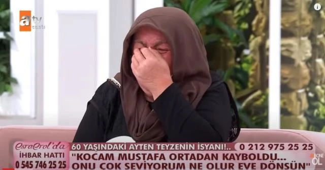 Esra Erol'u bile hayrete düşüren olay! 60 yaşındaki kadın, kaçan 39 yaşındaki sevgilisi için canlı yayında gözyaşlarını tutamadı