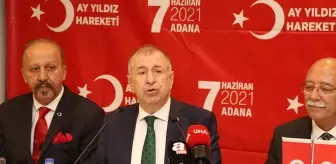 Bağımsız İstanbul Milletvekili Ümit Özdağ, Ayyıldız Hareketi heyetiyle Adana'yı ziyaret etti
