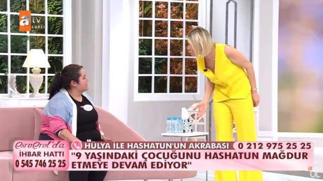 Canlı yayına çıkan kadının çocuklarını istismar ettiği ileri sürülünce Esra Erol çileden çıktı Canlı yayına çıkan kadının çocuklarını istismar ettiği ileri sürülünce Esra Erol çileden çıktı