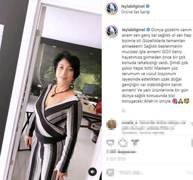 Ünlü oyuncu Leyla Bilginel annesinin fotoğrafını paylaştı, gönderinin altı 'kardeşiniz gibi' yorumlarıyla doldu