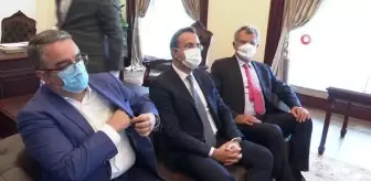 Binali Yıldırım, TÜSİAT Başkanı ve heyetini kabul etti